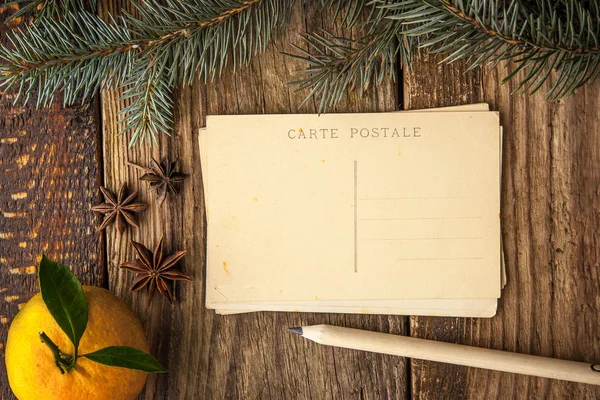 Christmas postcards set — Stock Photo, Image