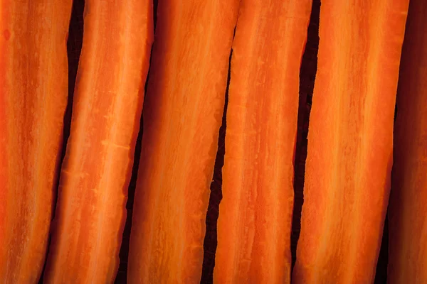 Zanahorias crudas primer plano — Foto de Stock