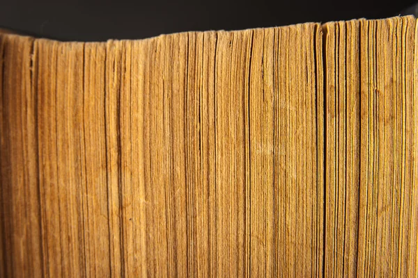 Pages de l'ancien livre horizontal — Photo