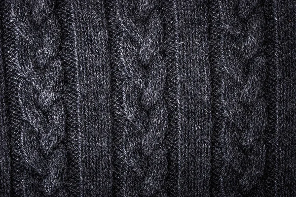 Gris suéter figurado fondo —  Fotos de Stock