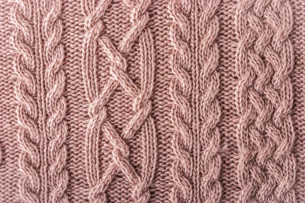 Rózsaszín alakított pulóver háttér vízszintes — Stock Fotó