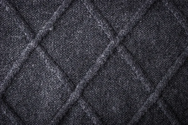 Cinza figurado camisola fundo horizontal — Fotografia de Stock