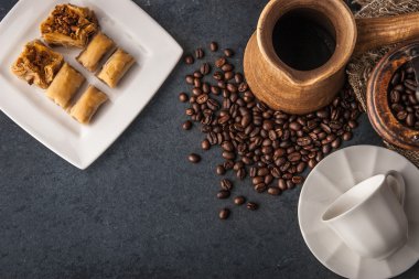 Hazırlık kahve en iyi görünümü ayarla