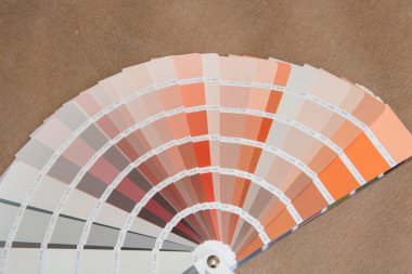 yenileme için seçebileceğiniz yerde yatan renk paleti