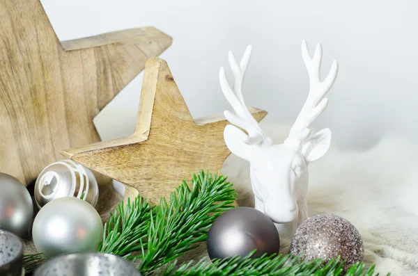 Luxusní Vánoční dekorace — Stock fotografie