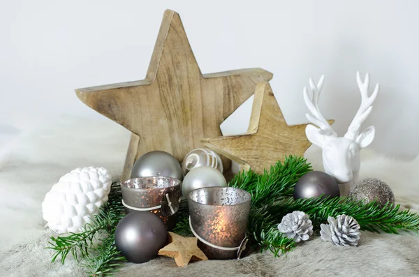 Luxe Kerstdecoratie — Stockfoto