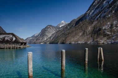 Königsee in Bavaria during Winter