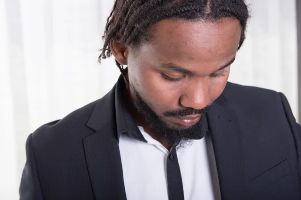 Portrait  of an african musician — Stock Photo, Image