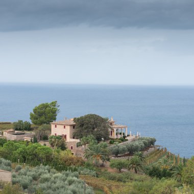 deniz kenarı Mallorca büyük çiftlik