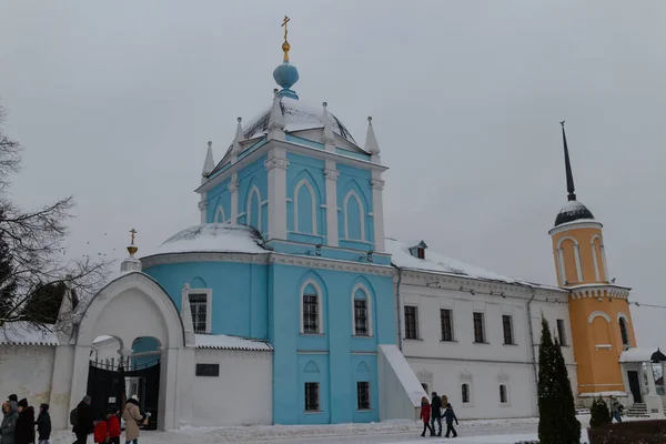 Ново Голутвинский Монастырь Кремле Московская Область Коломна — стоковое фото