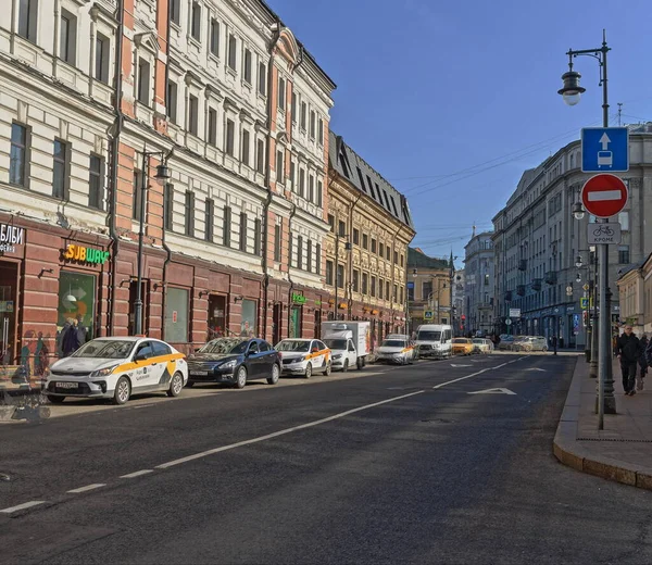 Moskau Russland März 2021 Hdr Bild Der Soljansky Passage Sonniger — Stockfoto