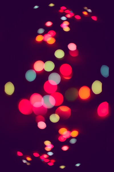 Glitter multicolored defocused festive lights — Stock Photo, Image