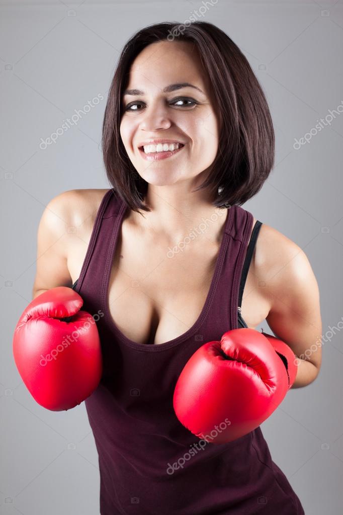 Boxing glove fetish - Excellent porn