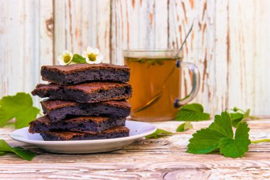Çikolatalı brownie tatlı