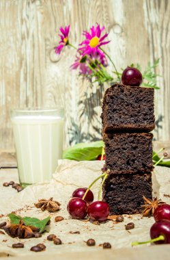 Çikolatalı browni kek