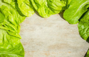 Ispanak salatası arka plan