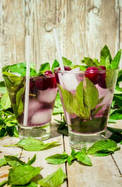 Nane ile ev yapımı limonata