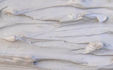 Yüz ve vücut için kozmetik doku kil maskesi. Seçici odaklanma. Doğa.