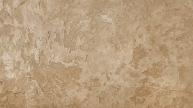 Duvarda dekoratif macun örneği var. Ev tamiri. Seçici odaklanma. Renk.