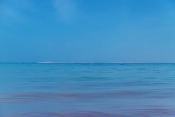 Bellissima Spiaggia Mare Concentrazione Selettiva Natura — Foto Stock