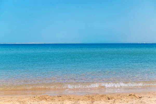 Mare Natura Bellissimo Blu Concentrazione Selettiva Estate — Foto Stock