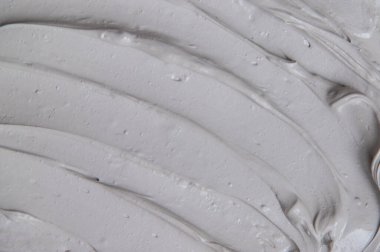 Çamur deseni vücut ve yüz için spa maskesi. Seçici odaklanma. Doğa.