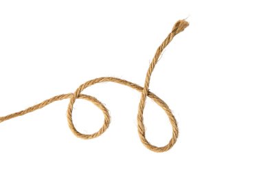 İplik beyaz bir arkaplanda izole edilmiş. Seçici odaklanma. renk.