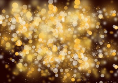 Yeni yıl arka plan bir yan simüle