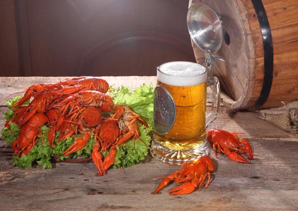 Cerveza y cáncer — Foto de Stock