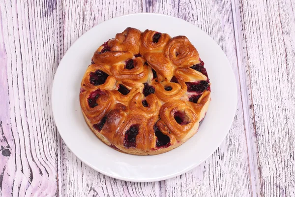 Kuchen aus frischen Beeren — Stockfoto