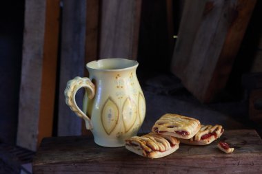 Sürahi krem ve tanımlama bilgileri için