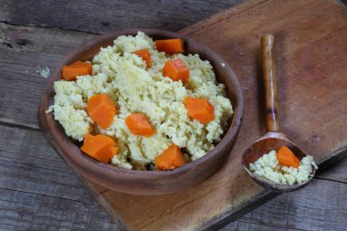 Bal kabağı ile darı tahıl