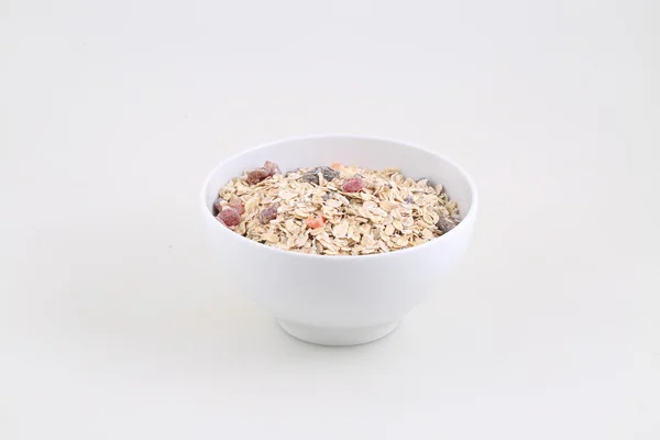 Porridge aux fruits secs et aux noix — Photo