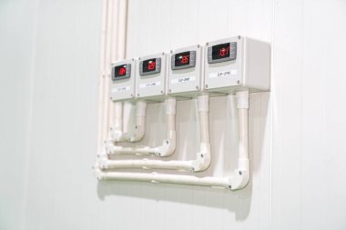 Patlama Dondurma Sıcaklık Kontrolü, Derece Celsius. Donmuş Otomasyon