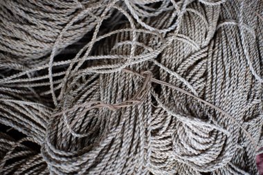 Pandanus fiber ipi. Birçok el işi malzemesi..