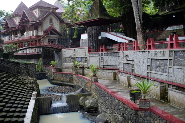 Yogyakarta Endonezya Şubat 2019 Katolikler Için Huzurlu Bir Ruhani Turist — Stok fotoğraf