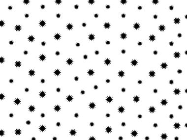 Rastgele serpiştirilmiş tahıl. Havada uçan bir virüs ya da grafik tasarımı için dekoratif elementler olarak gösterilebilir.