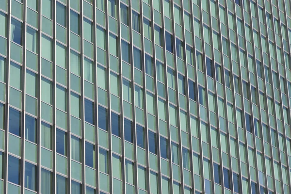 Blaues Bürogebäude — Stockfoto