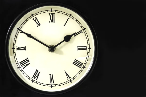 Black clock — Stock Photo, Image