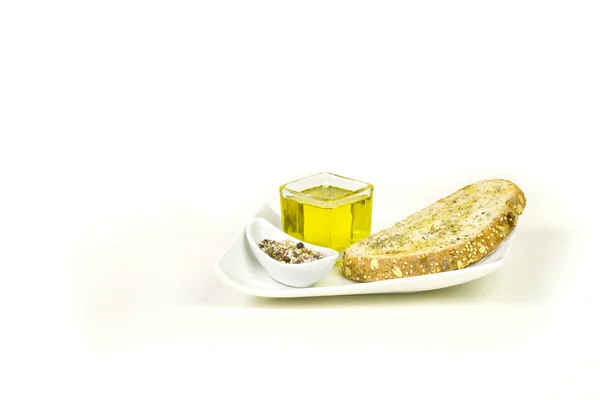 Baharat ve yağı tost