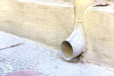 Tozlu yağmur suyu drenaj