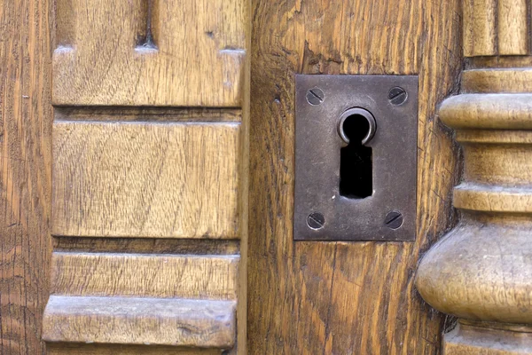 หลุมกุญแจสนิม — ภาพถ่ายสต็อก