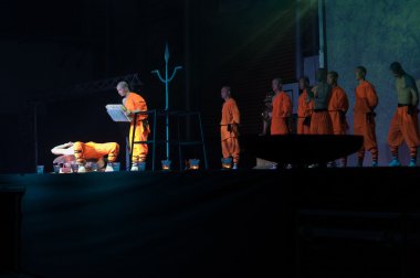 Shaolin Rahipleri Çin'in gizemli güçleri göster 