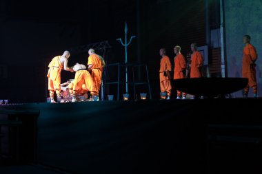 Shaolin Rahipleri Çin'in gizemli güçleri göster 