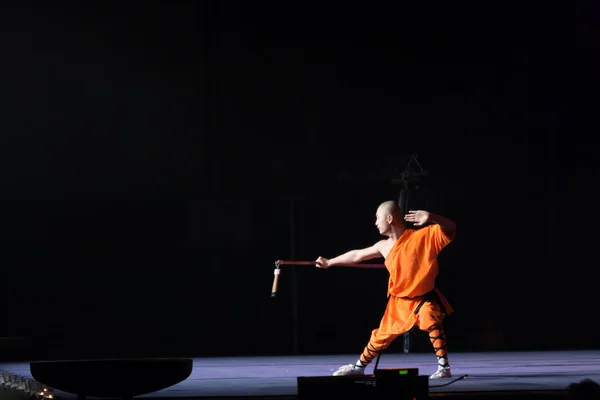 Δείχνουν τις μυστικιστικές δυνάμεις των Shaolin μοναχών της Κίνας — Φωτογραφία Αρχείου
