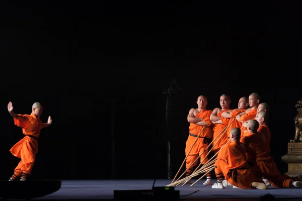 Δείχνουν τις μυστικιστικές δυνάμεις των Shaolin μοναχών της Κίνας — Φωτογραφία Αρχείου