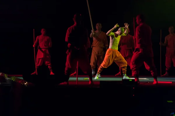 Montrer les pouvoirs mystiques des moines Shaolin de Chine — Photo