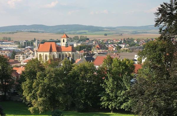 チェコ共和国 Boskovice 市城の眺め — ストック写真