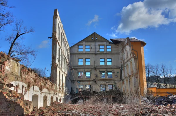 Photo de l'usine textile de démolition — Photo