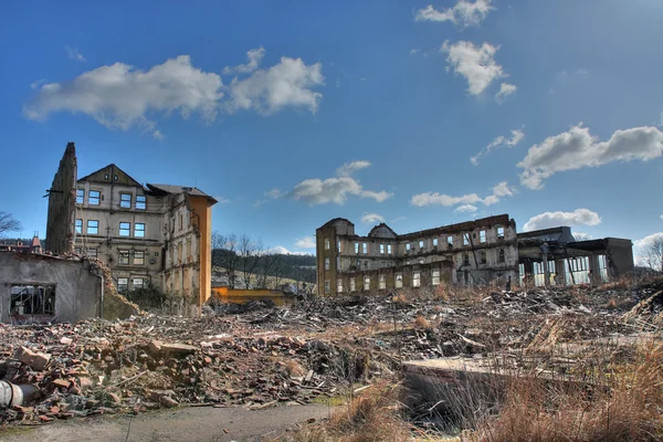 Photo de l'usine textile de démolition — Photo